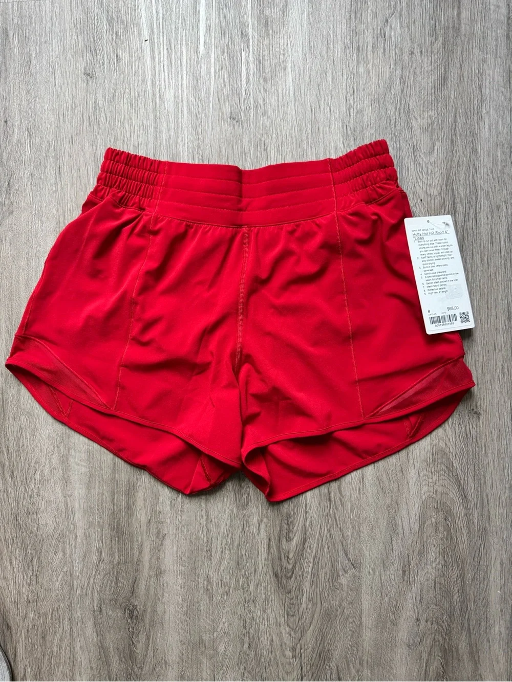 ❤️ Lululemon Hotty Hot High-Rise Short 4” Lined Size 8 ❤️